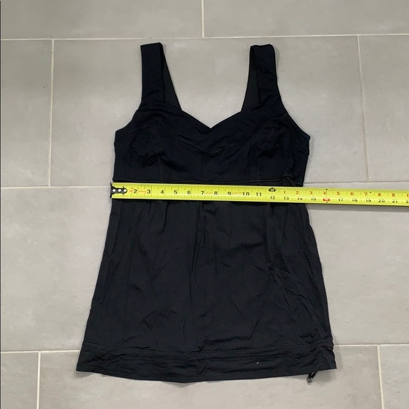 Lululemon black tank, size 8 - Picture 2 of 8